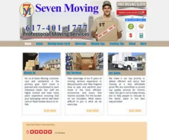 Sevenmoving.com(Seven Moving) Screenshot
