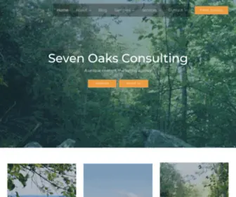 Sevenoaksconsulting.com(Seven Oaks Consulting) Screenshot