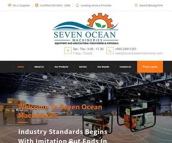 Sevenoceanmachineries.com(Seven Ocean Machineries) Screenshot