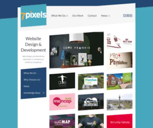 Sevenpixels.co.uk(Web Design Shrewsbury) Screenshot