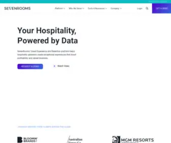 Sevenrooms.com(Restaurant reservation system) Screenshot