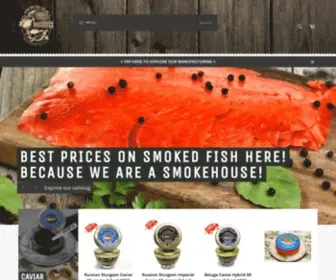 Sevenseasca.com(Seven Seas Smokehouse) Screenshot