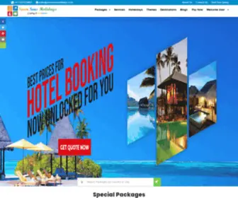 Sevenseasholidays.co.in(Travel Agent in Mumbai) Screenshot