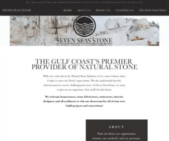 Sevenseasstone.com(Seven seas stone) Screenshot