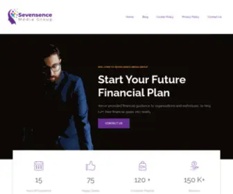 Sevensencemediagroup.com(Just another WordPress site) Screenshot