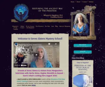 Sevensistersmysteryschool.com(Seven Sisters Mystery School) Screenshot