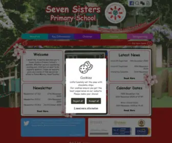 Sevensistersprimary.co.uk(Seven Sisters Primary School) Screenshot