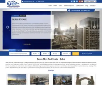 Sevenskys.ae(Real Estate Dubai) Screenshot