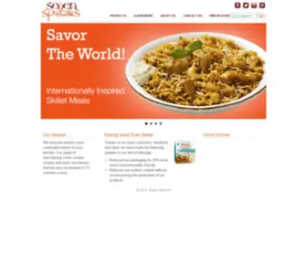 Sevenspoonsfood.com(Seven Spoons Food) Screenshot