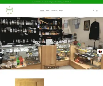 Sevenstarsdispensary.com(Seven Star Dispensary) Screenshot