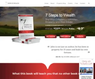 Sevenstepstowealth.com(Seven Steps to Wealth) Screenshot