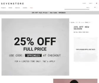 Sevenstore.com(Fashion, community, technology) Screenshot