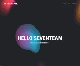 Seventeam.agency(Digital media & it production) Screenshot