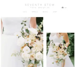 Seventhstem.com(Seventh Stem Portland Oregon Wedding Florist) Screenshot