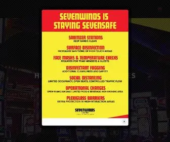 Sevenwindscasino.com Screenshot