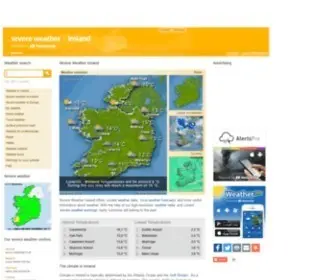 Severe-Weather-Ireland.com(Severe Weather Ireland) Screenshot