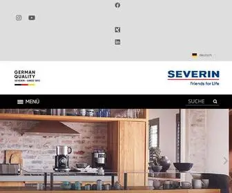Severin.de(SEVERIN (Official)) Screenshot