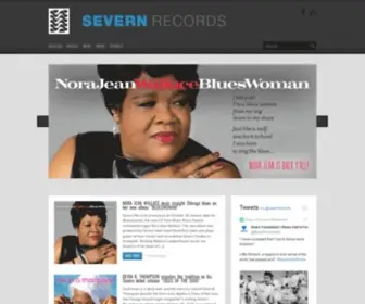 Severnrecords.com(Severn Records) Screenshot