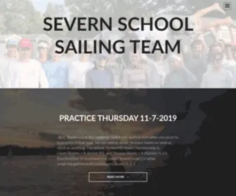 Severnschoolsailing.com(Severn School Sailing Team) Screenshot