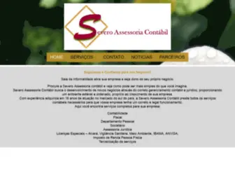 Severoassessoria.com.br(Contabilidade) Screenshot