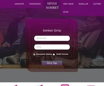 Sevgisohbet.net(Chat) Screenshot