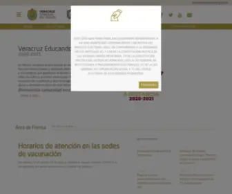 Sev.gob.mx(Secretaría) Screenshot