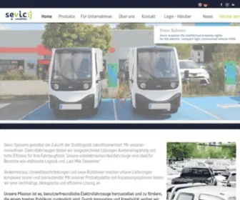 Sevic-Emobility.eu(Sevic Emobility) Screenshot