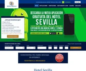 Sevilla.com.mx(Hotel Sevilla D.F) Screenshot