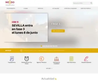 Sevilla.org(Ayuntamiento de Sevilla) Screenshot