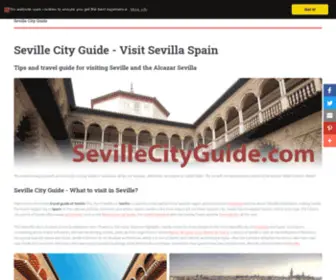 Sevillecityguide.com(What to visit in Sevilla (Spain)) Screenshot