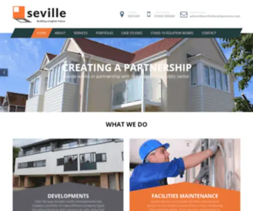 Sevilledevelopments.com(Sevilledevelopments) Screenshot