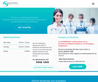 Sevilledrivemedical.com(Seville Drive Medical Centre) Screenshot