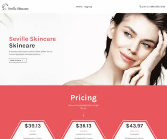 Sevilleskincare.com(Sevilleskincare) Screenshot