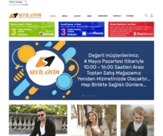 Seviltoptangiyim.com(Sevil Giyim) Screenshot