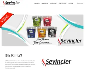 Sevinclerkozmetik.com(Sevinçler) Screenshot