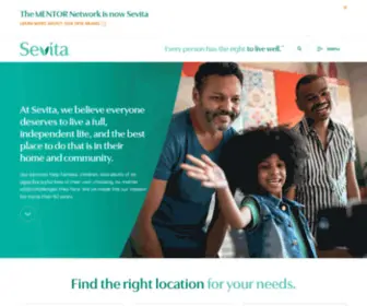 Sevitahealth.com(Sevita Home and Community Based Health Care) Screenshot