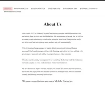 Sevouk.com(About Us) Screenshot