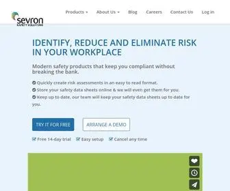 Sevron.co.uk(Health & Safety Platform) Screenshot