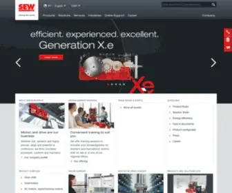 Sew-Eurodrive.com.au(Drive technology) Screenshot