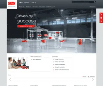 Sew-Eurodrive.com.pe(¡Bienvenido) Screenshot