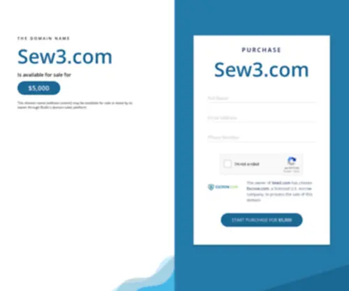 Sew3.com(Sew3) Screenshot