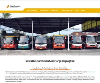 Sewabussolo.com(Tigan Transport) Screenshot