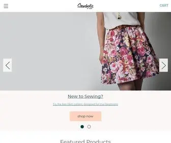 SewaholicPatterns.com(Sewing Patterns) Screenshot