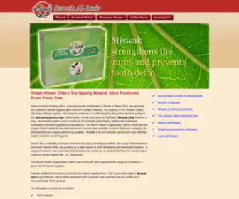 Sewakalbadr.com(Siwak Albadr) Screenshot