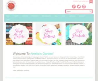 Sewameliasgarden.com(Amelia's Garden) Screenshot