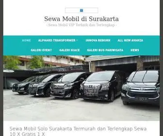 Sewamobilsurakarta.com(WordPress) Screenshot