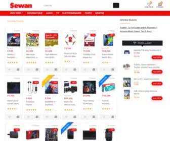 Sewan.com(Le meilleur des bons plans Gaming & High Tech) Screenshot