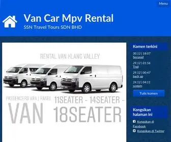 Sewavan.com(Van Car Mpv Rental) Screenshot