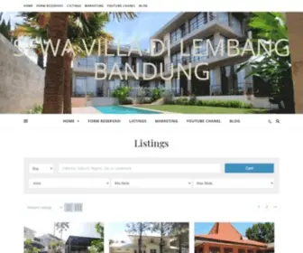 Sewavillalembang.com(Sewa Villa di Lembang Bandung) Screenshot