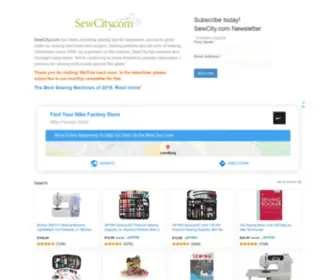 Sewcity.com(Sewing tips for beginners) Screenshot